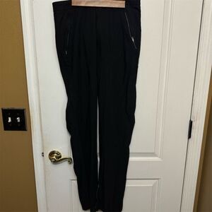 Gianni Versace Men's Black Dress Pants Size 30 x30 Zipper Pockets